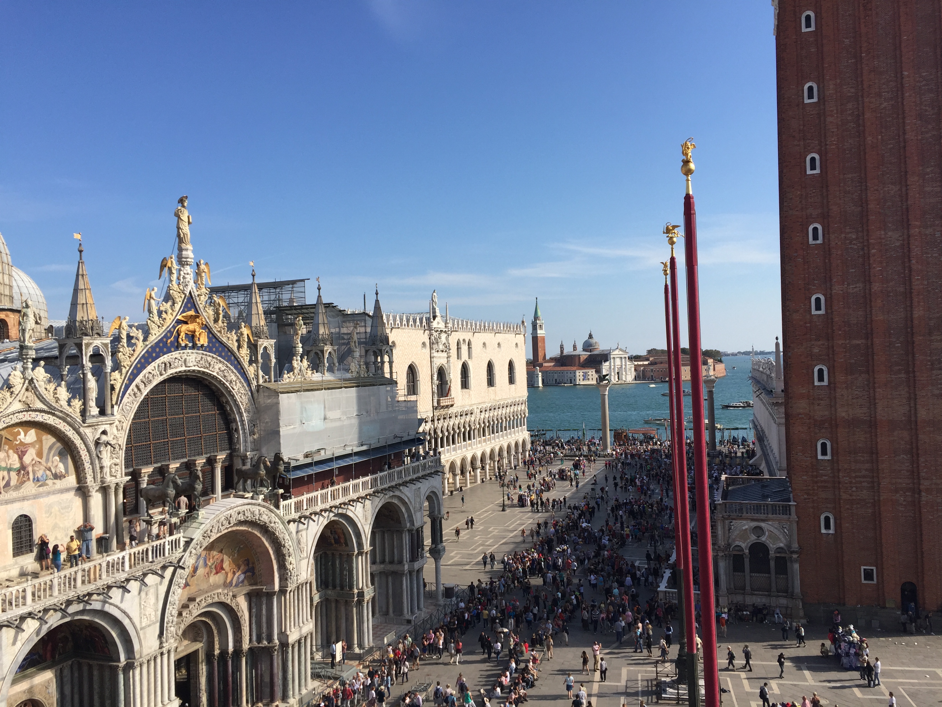 img 1569 - Subiendo al reloj astronómico de Venecia y Panoramica de la Piazza San Marcos